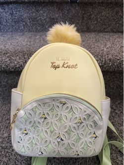 Loungefly Disney Tinker Bell Top Knot Mini Backpack