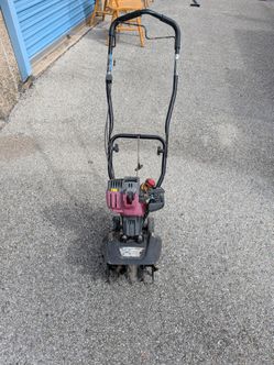 Gas-Powered Garden Tiller