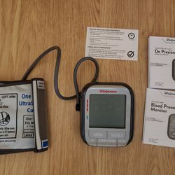 Digital blood pressure monitor with AC adaptor