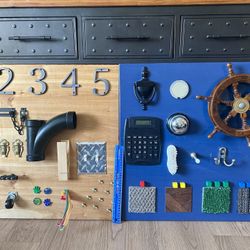 Large Wooden Busy Boards