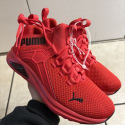 Puma Red Shoes New Size 4.5 Kids 
