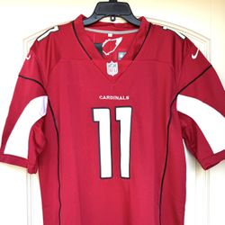 SMALL / MED - CARDINALS #11 LARRY FITZGERALD STITCHED REPLICA  JERSEY