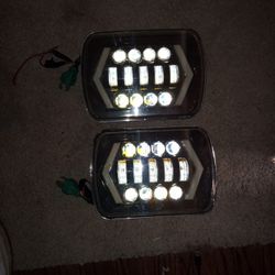 LED Headlights 7*6