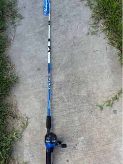 Fishing reel and rod