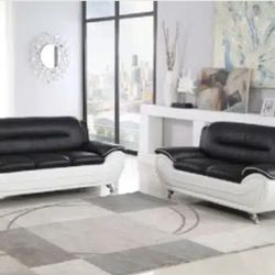 Black Friday Sale 2PC Set Sofa Loveseat- Shop Now Pay Later.