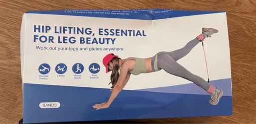 Hip Lifting Leg and Glute Resistance Bands