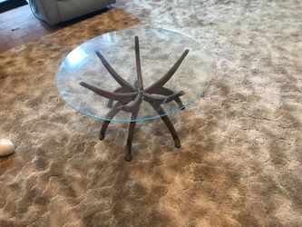 Vintage Glass Table