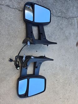 Genuine OEM Ford Transit extended towing mirrors