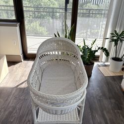 Bassinet & Mattress Pad Set (Pottery Barn)