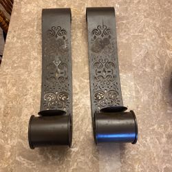 Hanging Metal Candle Holders 