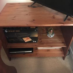 Wood Entertainment Center
