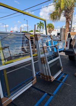 We offer Impact Windows and Non-Impact Windows with Factory Direct Pricing, ready to pickup at our Pompano warehouse.
DM for availability