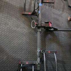 4 Ebikes + 2 Hitches Racks