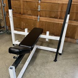 Bench Press, Squat Stand, Dip Station, Leg Curl 