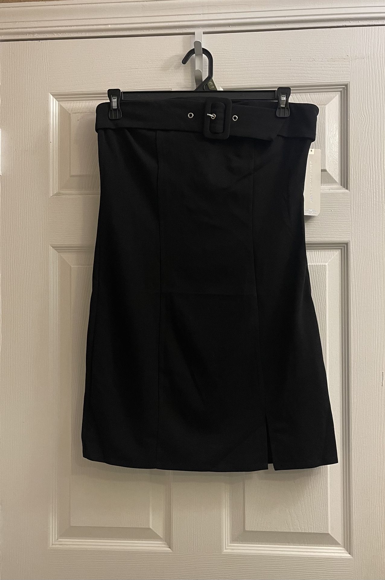 Brand New Black Strapless Dress Size XL Juniors