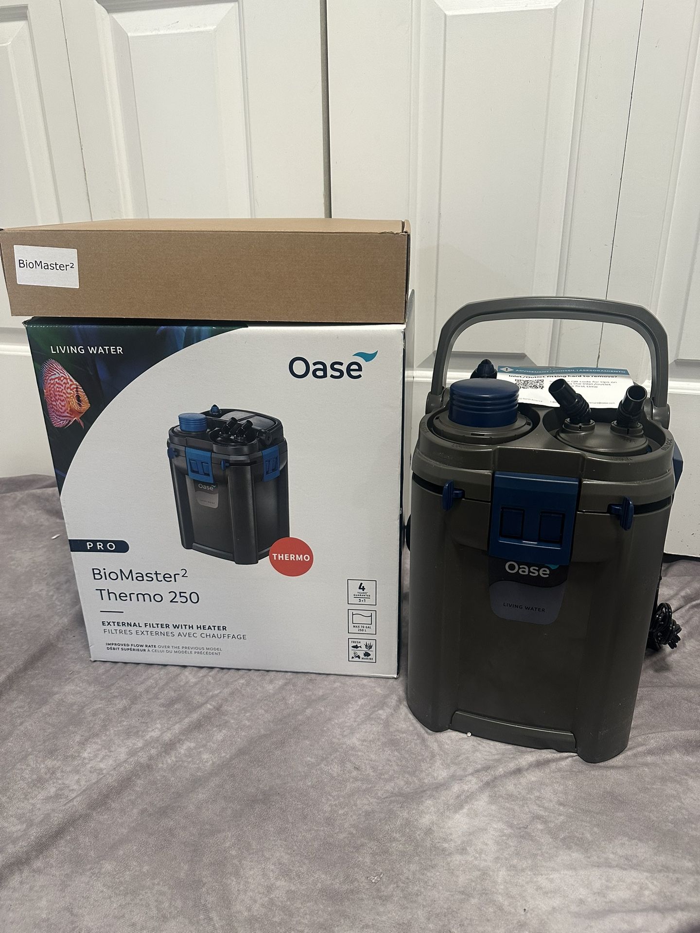 OASE BioMaster 2 Thermo 250 Canister Filter for Aquariums