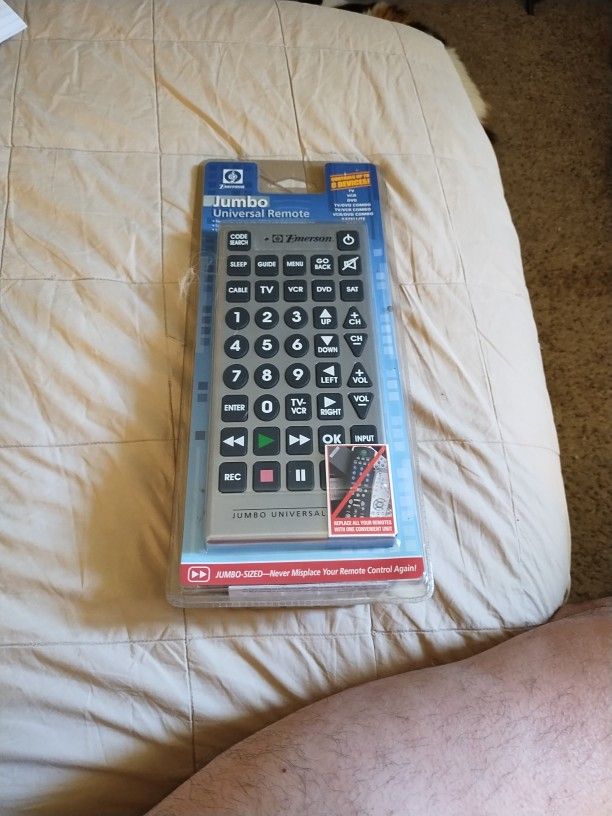 Big Button Universal Remote!!!
