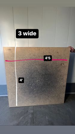 Tap Board For Tap Dancers 4 Feet x 4.5 Feet x 3 Inches