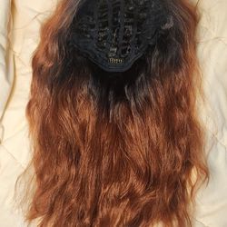 Auburn Synthetic Wig