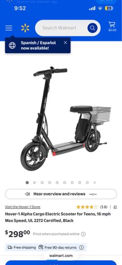 Hover 1 electric scooter(updated post)
