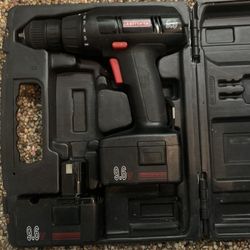 Craftsmen Electric Drill W/2 Batteries 