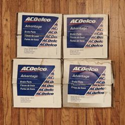 ACDelco Silver Advantage Front & Rear Brake Rotors (Set  of 4) 18A81500A 18A81503A 2014-2016 Mazda 3 