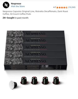 Nespresso Decaf Pods