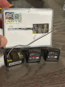 4 FlySky AFHDS3 Receivers (2× FGr4S V2 + 2× FGr4B)