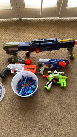 Nerf Blaster Bundle - Fortnite, Elite Disruptor, Large Sniper & Darts