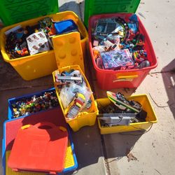 Boxes Full Of Lego Sets 