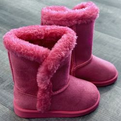 New Toddler Girl Size 6 Pink Boots