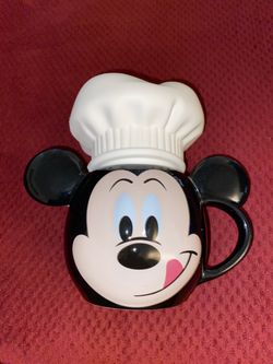 Disney Mickey/Minnie Chef Mug with Lid