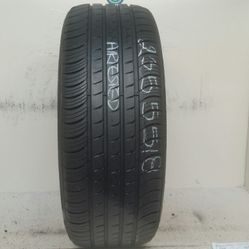 1 Tire 235 55 18 Kumho Solus TA31 no repairs
