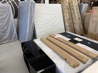 Furniture Mattress Bed Frame Funk Bed Twin Full Queen King 