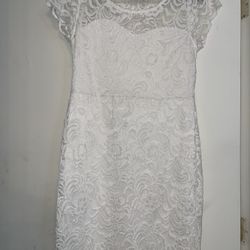 White Lace Dress