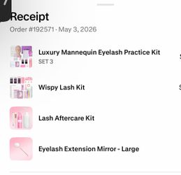 Lash extension practice kit veyes