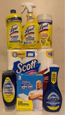 Household Cleaning Supplies Bundle
