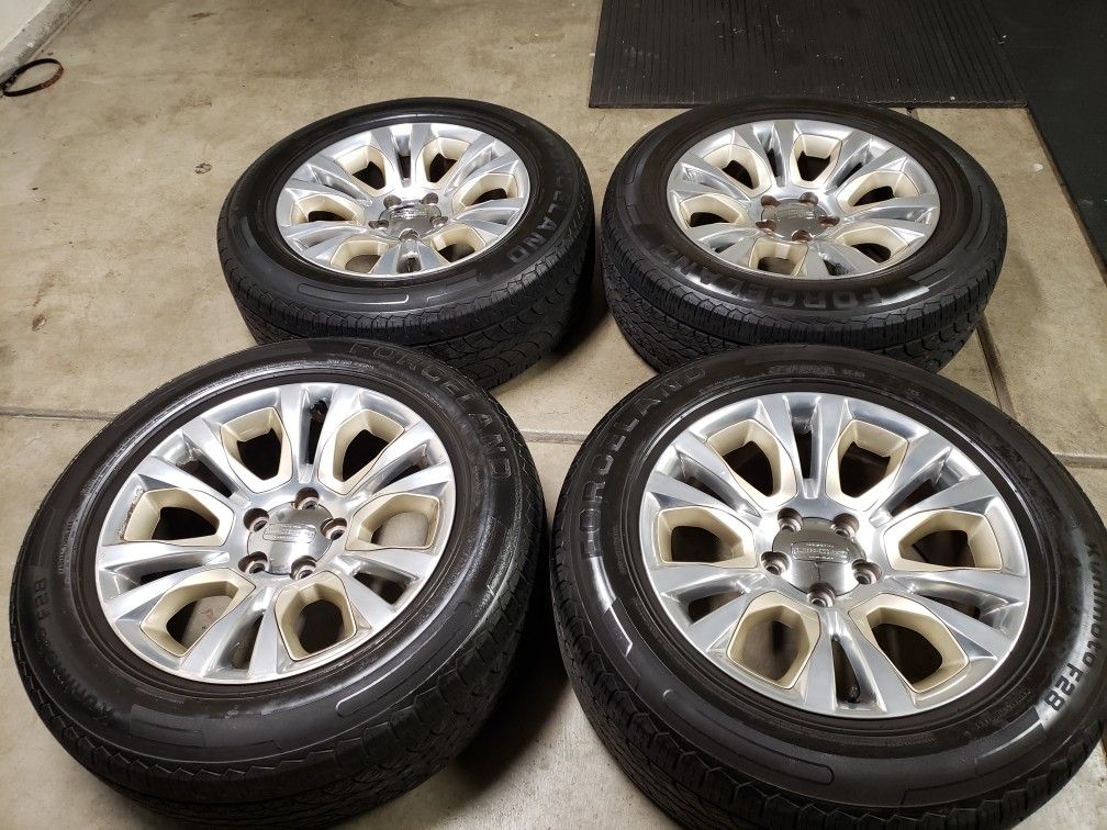 RAM LARAMIE WHEELS SIZE 20" 5 LUG WHEELS EDITION ( LONG HORN EDITION