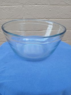 LARGE GLASS BOWL