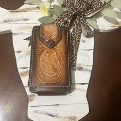 Funda  Vaquera De Piel Para Celula