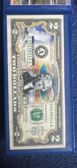 Two dollar bill collectible