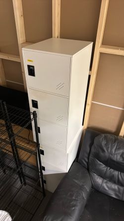 Two Locker Cabinet