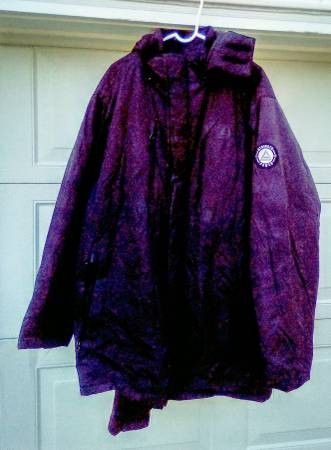Reebok Heavyweight Coat - w/Zippered Liner, 2XL, Needs Zipper Repaired, Sell "as is"