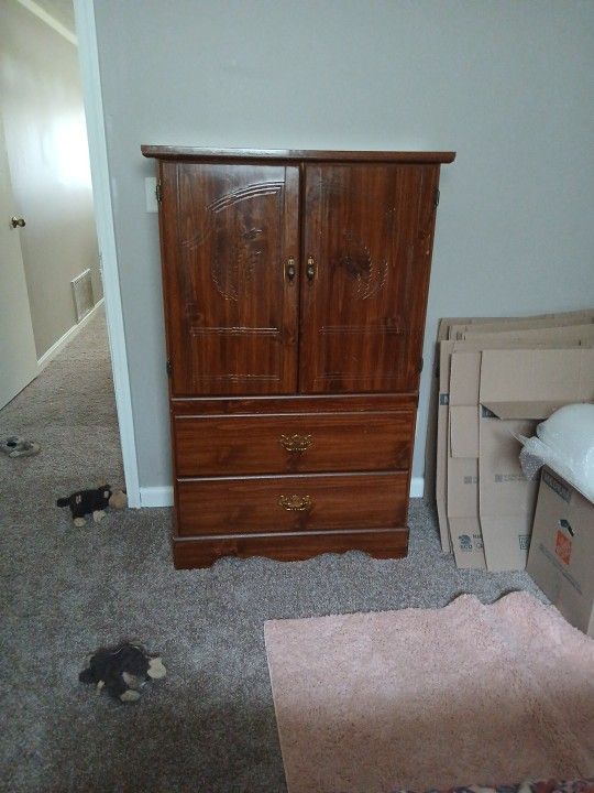 Solid Armoire/dresser