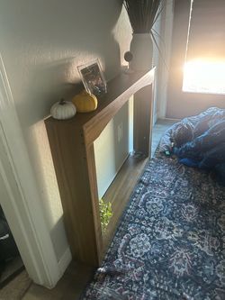 Narrow Wood Console Table/hallway table