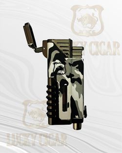 Lucky Caterpillar Torch Lighter with Punch – Wind-Resistant