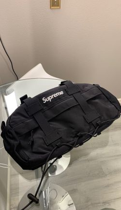 SUPREME waist bag Black (FW19)