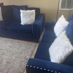 Beautiful Blue Couches