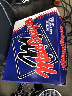 1 dozen MacGregor 12ss 11inch Safe Soft, soft balls.