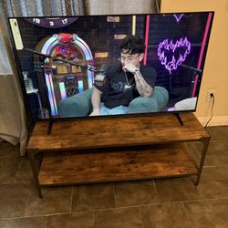 Rustic Industrial Coffee Table / TV Stand - $55 OBO